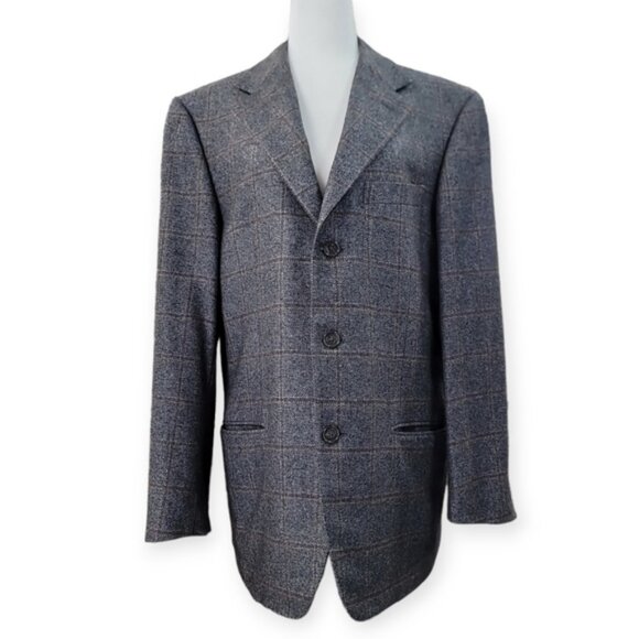 Ermenegildo Zegna Other - Ermenegildo Zegna cashmere and silk plaid  blazer